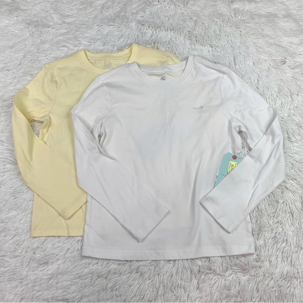 Class Club set of 2 boy's long sleeve crew neck t-shirt